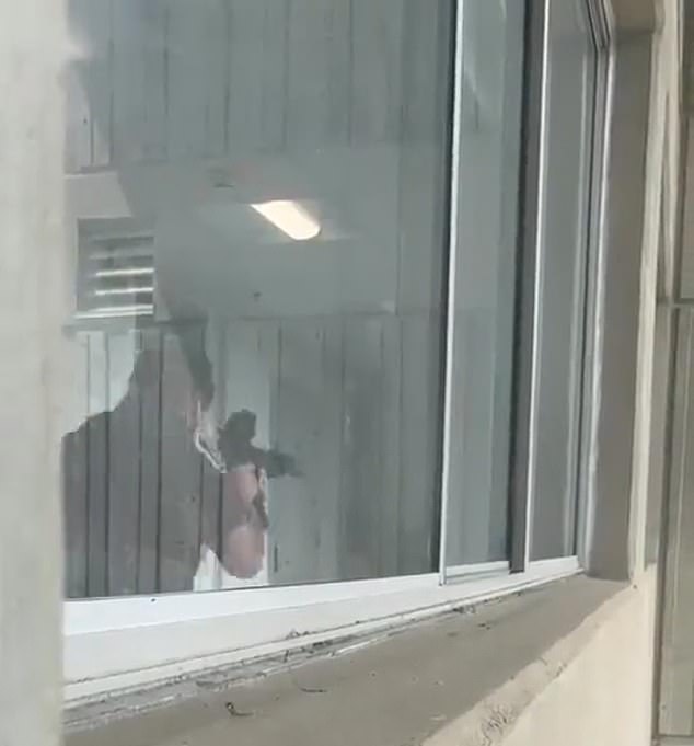 Khoảnh khắc các sinh viên nhảy khỏi cửa sổ trốn thoát kẻ tấn công trong xả súng kinh hoàng tại Mỹ - Ảnh 4.