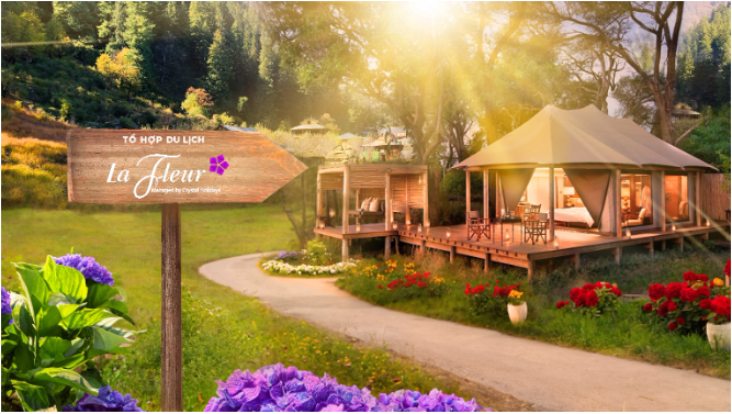 Crystal Holidays ra mắt m&ocirc; h&igrave;nh nghỉ dưỡng La Fleur Glamping - Ảnh 1.