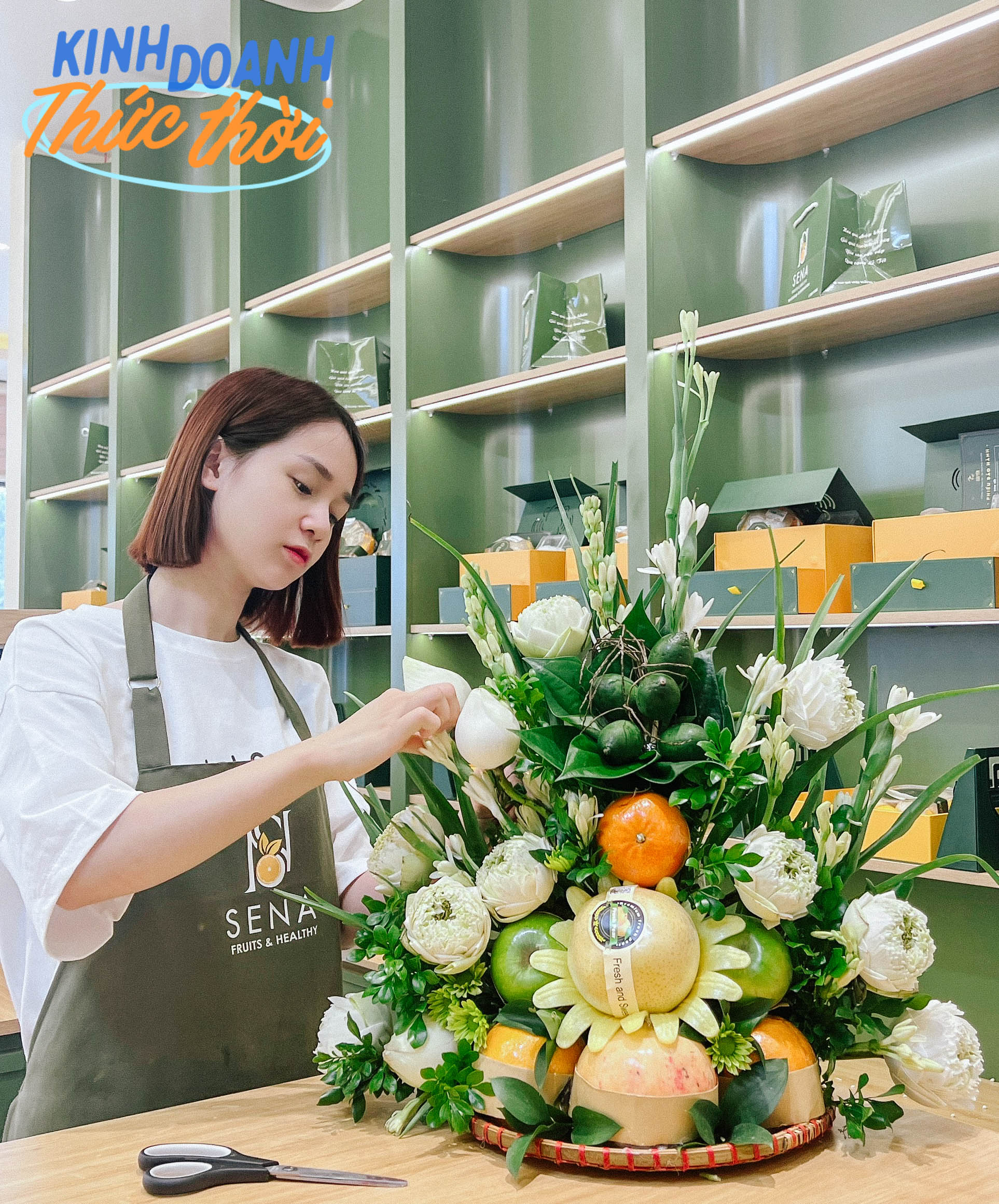 Kinh doanh thức thời mâm cỗ chay nấu sẵn, khay quả nhập khẩu cả triệu đồng bán "vài trăm đơn" ngày Rằm tháng Bảy - Ảnh 5. Kinh doanh thức thời mâm cỗ chay nấu sẵn, khay quả nhập khẩu cả triệu đồng bán "vài trăm đơn" ngày Rằm tháng Bảy - Ảnh 5.