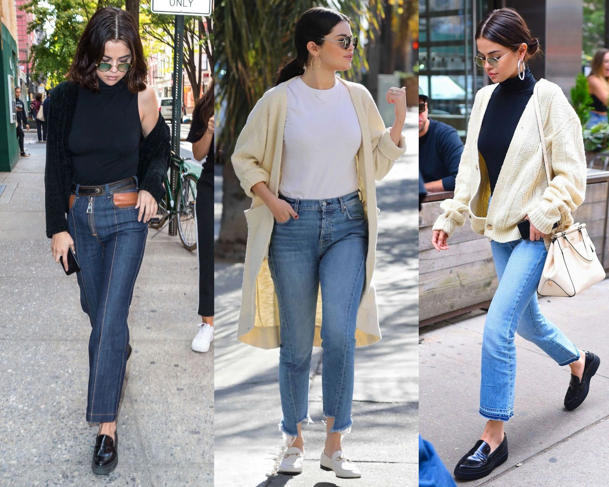 Mặc quần jeans ống đứng đơn giản mà sành điệu như Selena Gomez - Ảnh 1.