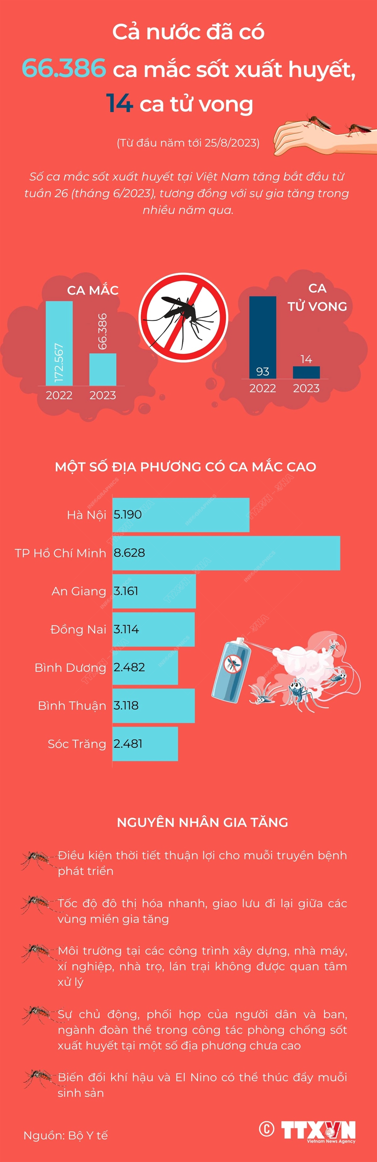 Cả nước đã có 66.386 ca mắc sốt xuất huyết, 14 ca tử vong - Ảnh 1.