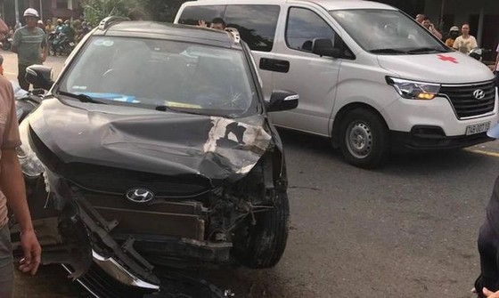 Phó trưởng phòng Cục Thuế Quảng Trị có hơi men lái ô tô gây tai nạn chết người - Ảnh 1.