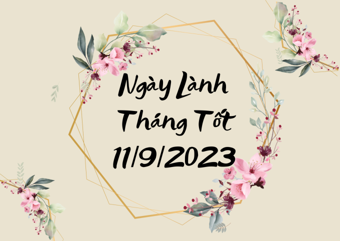 Xem ngày lành tháng tốt 11/9/2023: Nếu có việc lớn cần làm thì nên đợi ngày thuận lợi hơn - Ảnh 2.