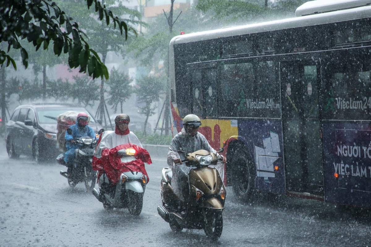 Thời tiết ngày 11/9: Mưa dông ở Bắc Bộ, Bắc Trung Bộ, Tây Nguyên và Nam Bộ - Ảnh 1.