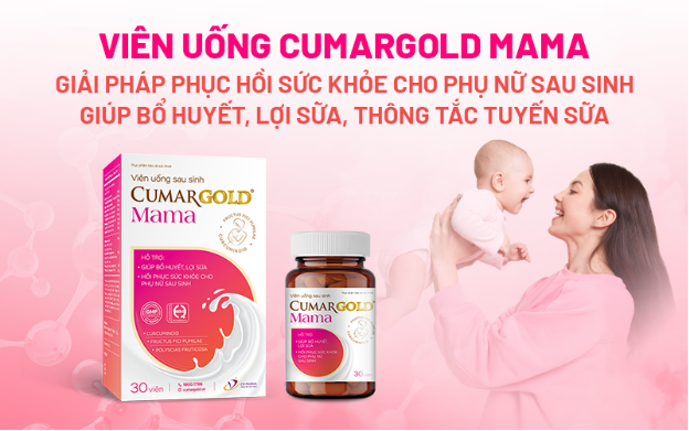 Viên uống CumarGold Mama – Hỗ trợ hồi phục sức khỏe sau sinh nhanh chóng - Ảnh 1.