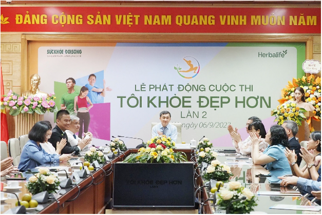Herbalife Việt Nam tiếp tục đồng hành cùng cuộc thi "Tôi khỏe đẹp hơn" 2023 - Ảnh 1. Herbalife Việt Nam tiếp tục đồng hành cùng cuộc thi "Tôi khỏe đẹp hơn" 2023 - Ảnh 1.