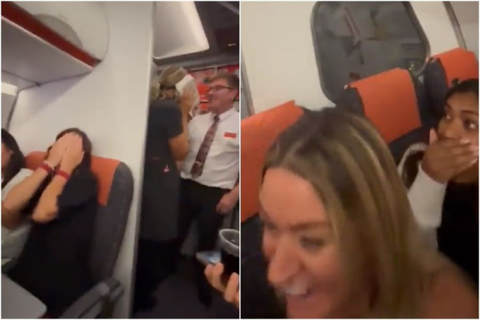 Đôi hành khách có hành vi phản cảm trên máy bay, đoạn clip ghi lại sự việc khiến dân tình &quot;nóng mắt&quot; - Ảnh 3.