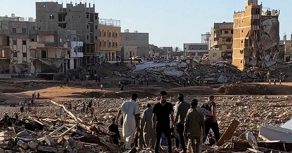 Thảm họa lũ lụt ở Libya: Kinh hoàng số người thiệt mạng và mất tích
