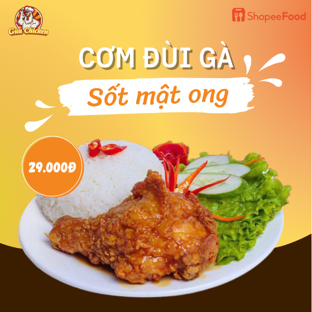 Thưởng thức tiệc cơm đùi gà sốt đồng giá 29.000 đồng tại Guu Chicken - Ảnh 2.