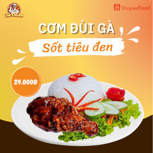 Thưởng thức tiệc cơm đùi gà sốt đồng giá 29.000 đồng tại Guu Chicken - Ảnh 3.