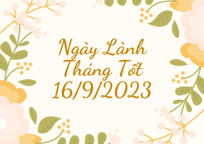 Xem ngày lành tháng tốt 16/9/2023: Tuy không quá tốt nhưng mọi việc đều có thể xuôi chèo mát mái trong ngày hôm nay - Ảnh 2.