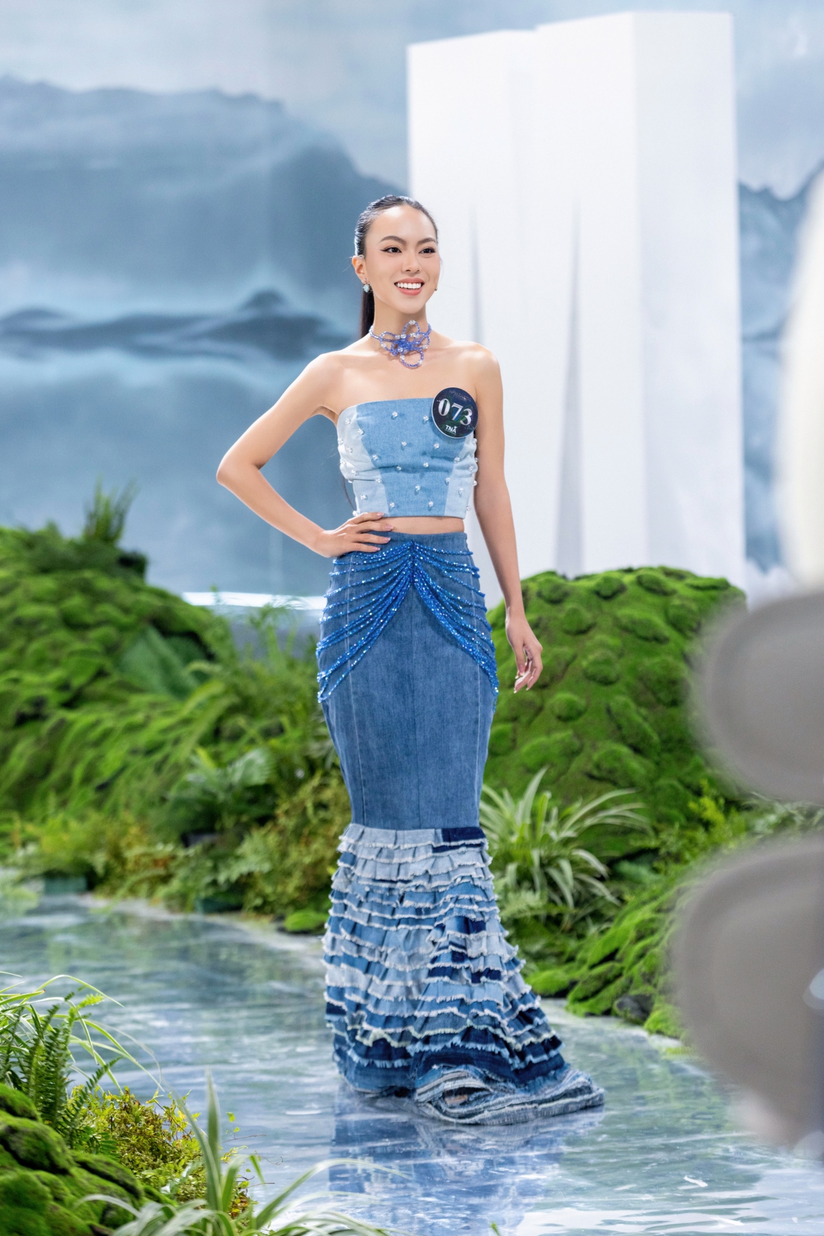 Trang phục tái chế độc đáo của thí sinh Miss Earth Việt Nam 2023 - Ảnh 5.