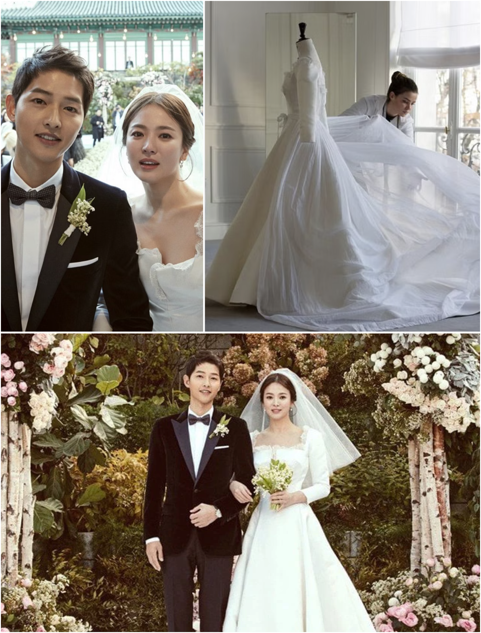 Váy cưới của các cô dâu Dior: Song Hye Kyo, Angelababy tạo cú nổ truyền thông - Ảnh 6.