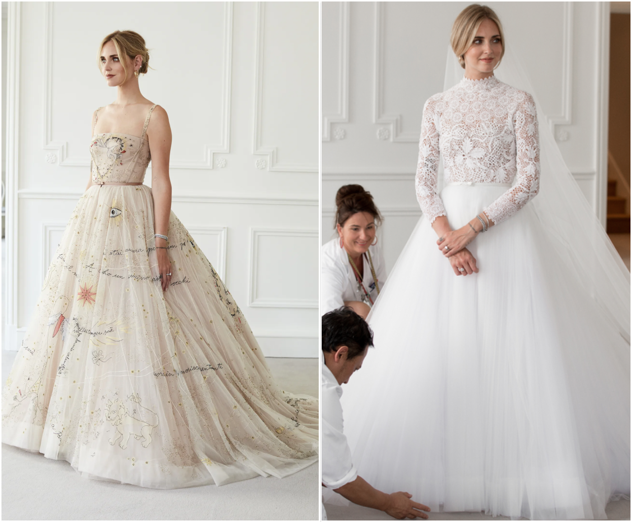 Váy cưới của các cô dâu Dior: Song Hye Kyo, Angelababy tạo cú nổ truyền thông - Ảnh 7.