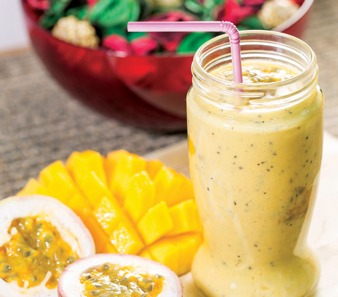 5 loại sinh tố xoài chống nhăn và dưỡng tóc đen mượt