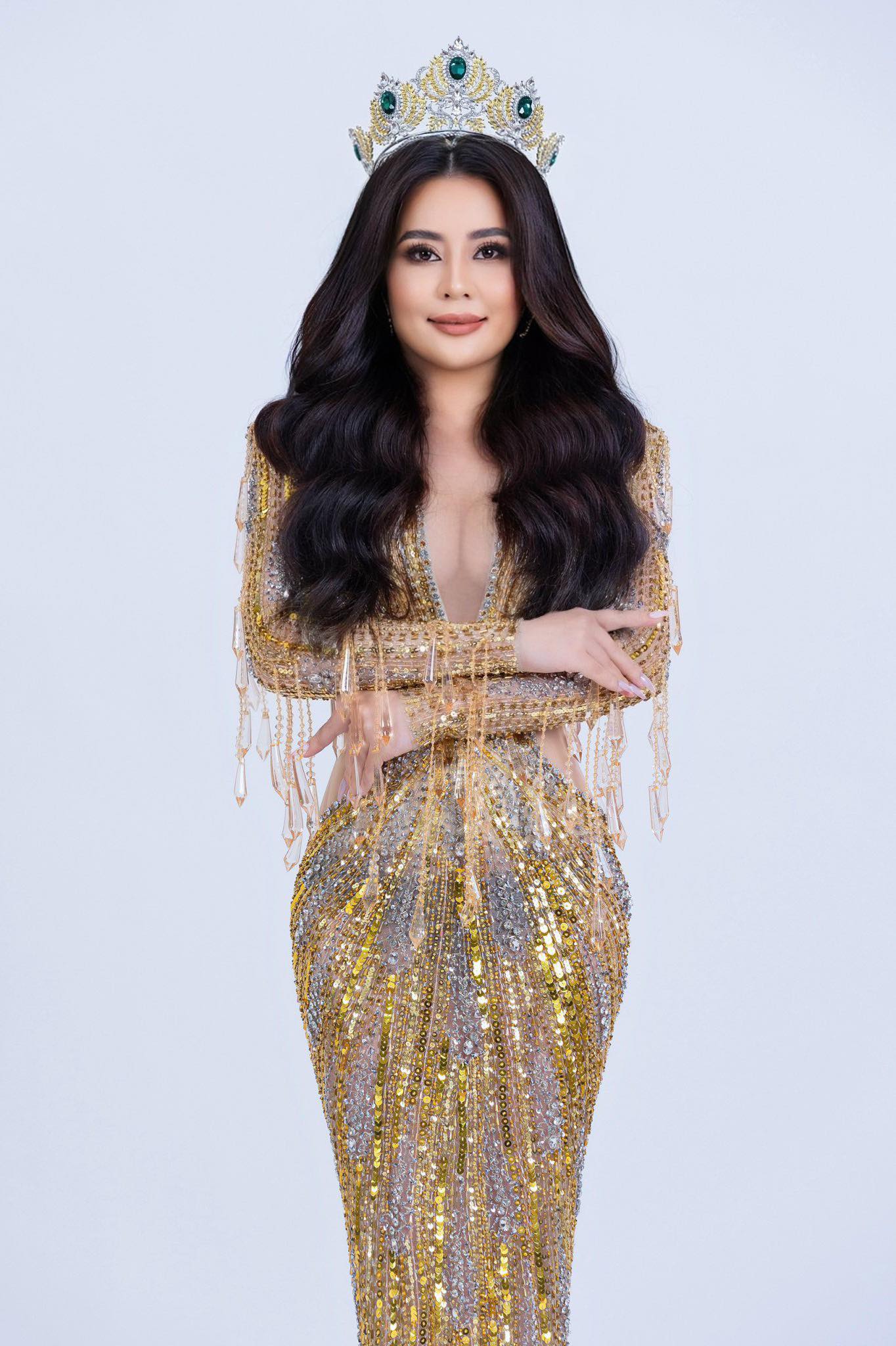 Hoa hậu Phan Kim Oanh làm phó chủ tịch Mrs Grand International - Ảnh 1.