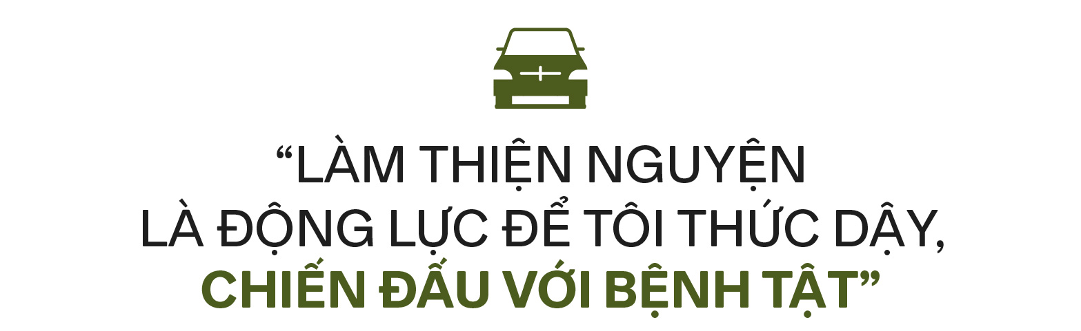 Chàng trai 7 năm mắc ung thư lái hàng trăm chuyến xe thiện nguyện: Tôi may mắn... chưa chết, vẫn còn sức để giúp đời - Ảnh 4.