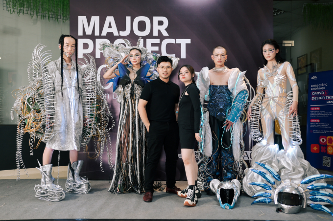 Á hậu Tuyết Nhi Võ gây ấn tượng với màn trình diễn thời trang mang thông điệp bảo vệ môi trường - Ảnh 3.