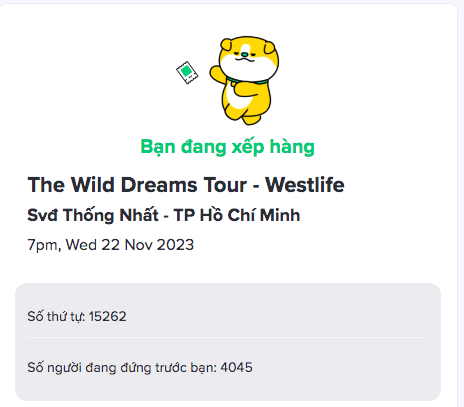 Mở bán vé concert Westlife tại Việt Nam: Web liên tục gặp lỗi nhưng vẫn sold-out toàn bộ khu vực khán đài  - Ảnh 2.