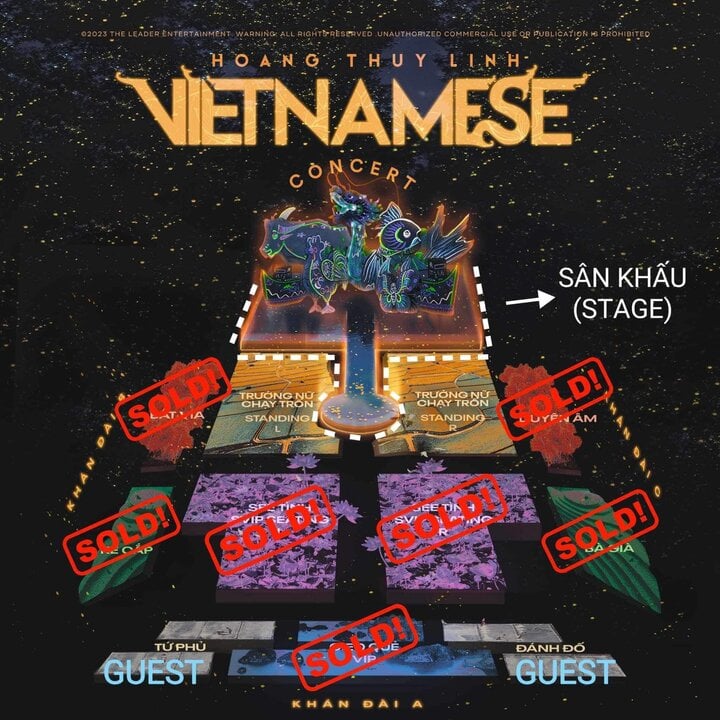 Ho&agrave;ng Th&ugrave;y Linh vướng ồn &agrave;o ph&aacute;t ng&ocirc;n, v&eacute; concert vẫn được b&aacute;n hết - Ảnh 1.