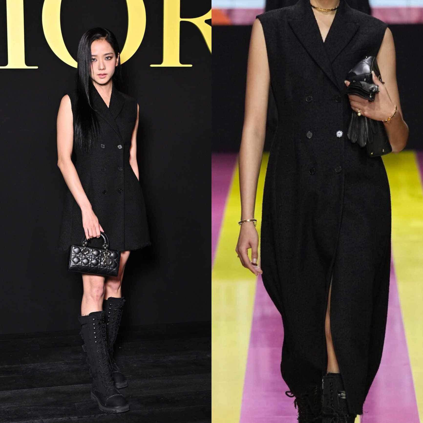 Dior cưng Jisoo quá: đón tiếp long trọng bởi quan chức thương hiệu, đưa hẳn Haute Couture để diện đi dự triển lãm! - Ảnh 4.