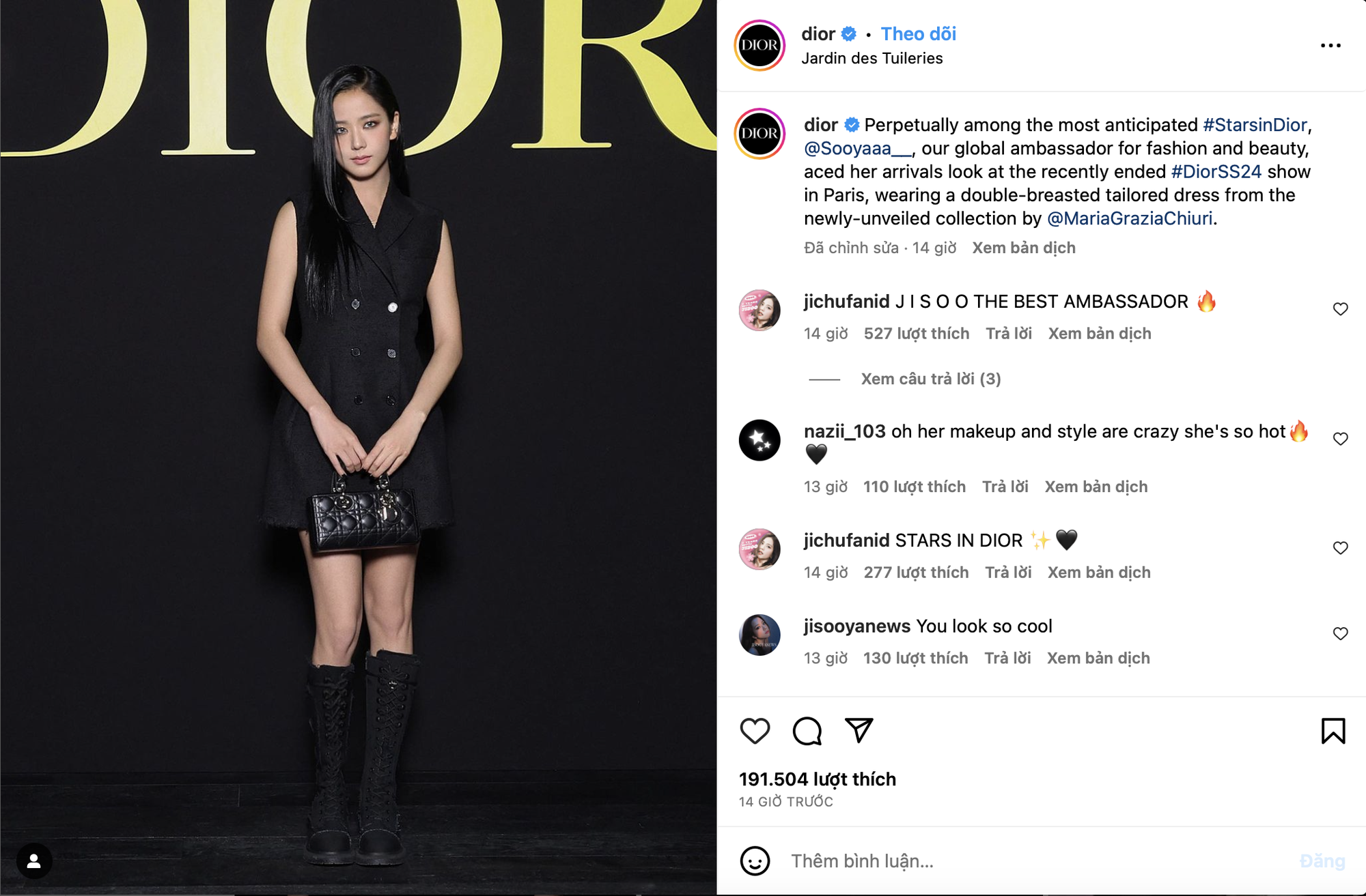 T&igrave;nh cảm Dior d&agrave;nh cho Jisoo g&oacute;i gọn trong 4 từ: Đ&atilde;i ngộ nghịch thi&ecirc;n! - Ảnh 10.