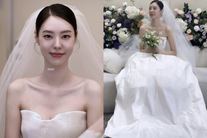 Tài tử Dự Báo Tình Yêu Và Thời Tiết cưới nàng mẫu nhà YG: Cô dâu diện đầm 240 triệu, cùng chú rể biến hôn lễ thành sàn diễn - Ảnh 4. Tài tử Dự Báo Tình Yêu Và Thời Tiết cưới nàng mẫu nhà YG: Cô dâu diện đầm 240 triệu, cùng chú rể biến hôn lễ thành sàn diễn - Ảnh 4.