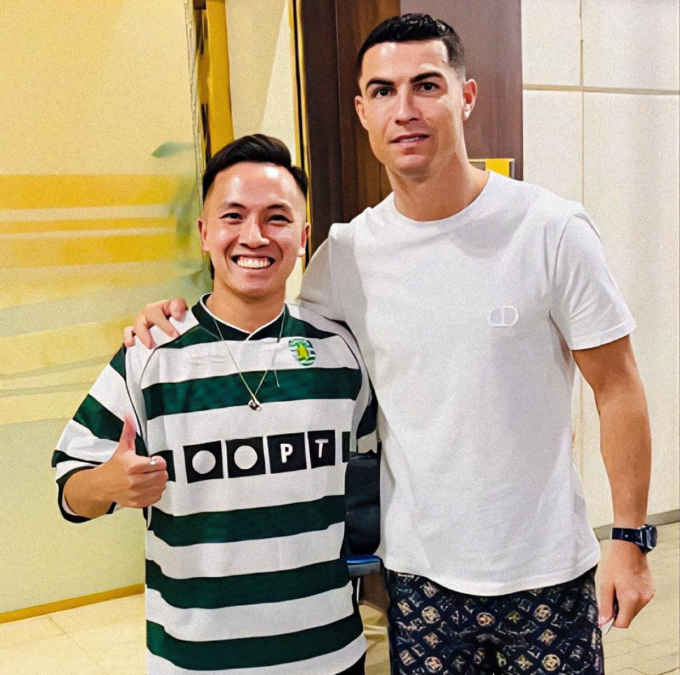 Gặp gỡ Ronaldo và đăng lên YouTube, vì sao vận động viên Việt không gây tranh cãi như Jack? - Ảnh 2.