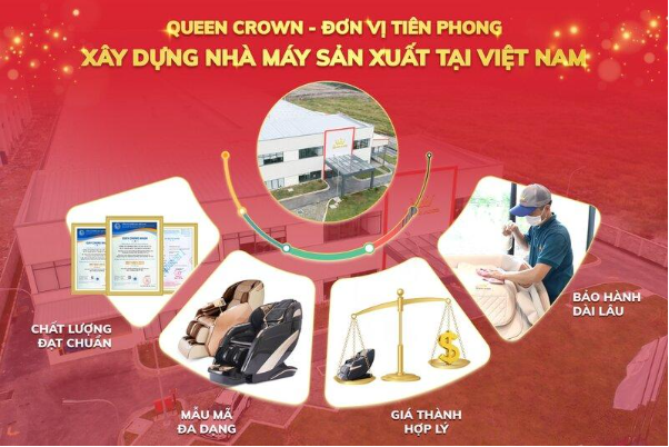 Ghế massage Queen Crown đồng hành cùng triệu gia đình Việt trên hành trình chăm sóc sức khỏe - Ảnh 3.