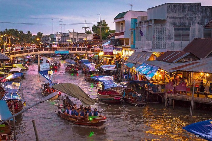 Chùm ảnh chợ nổi Pattaya - địa điểm du lịch nổi tiếng Thái Lan trước khi gặp hỏa hoạn kinh hoàng - Ảnh 4.