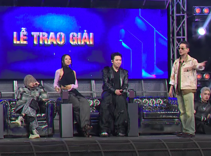 Karik im lặng bất thường, từ chối trả lời Trấn Thành trên sóng trực tiếp Chung kết Rap Việt - Ảnh 3.