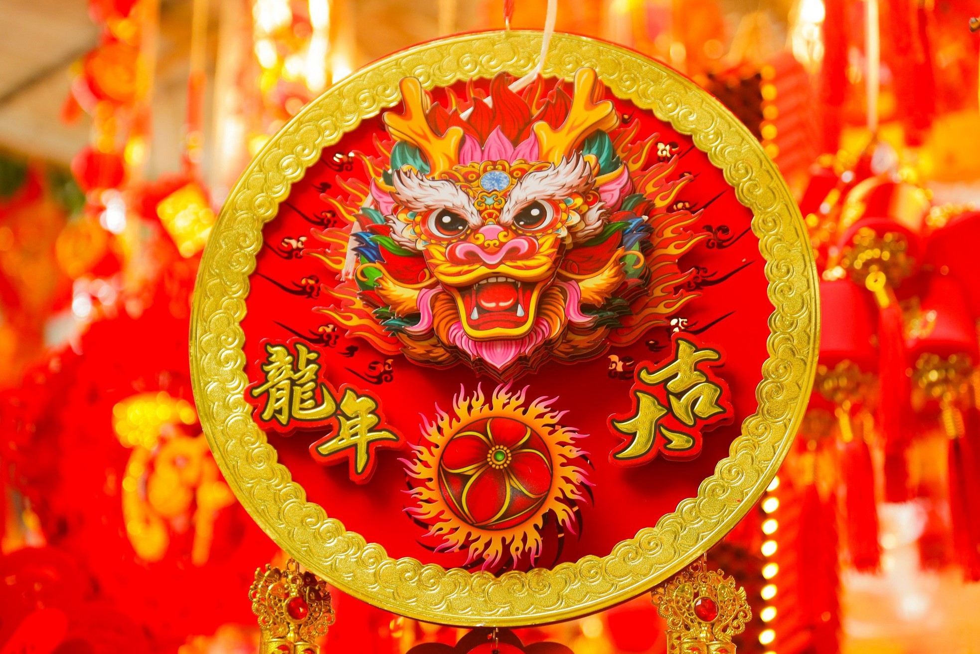 Phố H&agrave;ng M&atilde; rực rỡ sắc m&agrave;u đ&oacute;n Xu&acirc;n Gi&aacute;p Th&igrave;n - Ảnh 8.