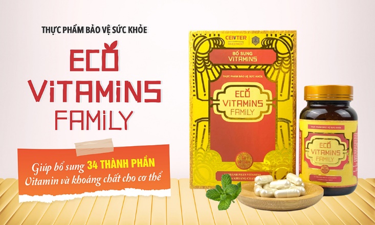 Eco Vitamins Family hỗ trợ chăm sóc sức khỏe cho gia đình Việt - Ảnh 1.