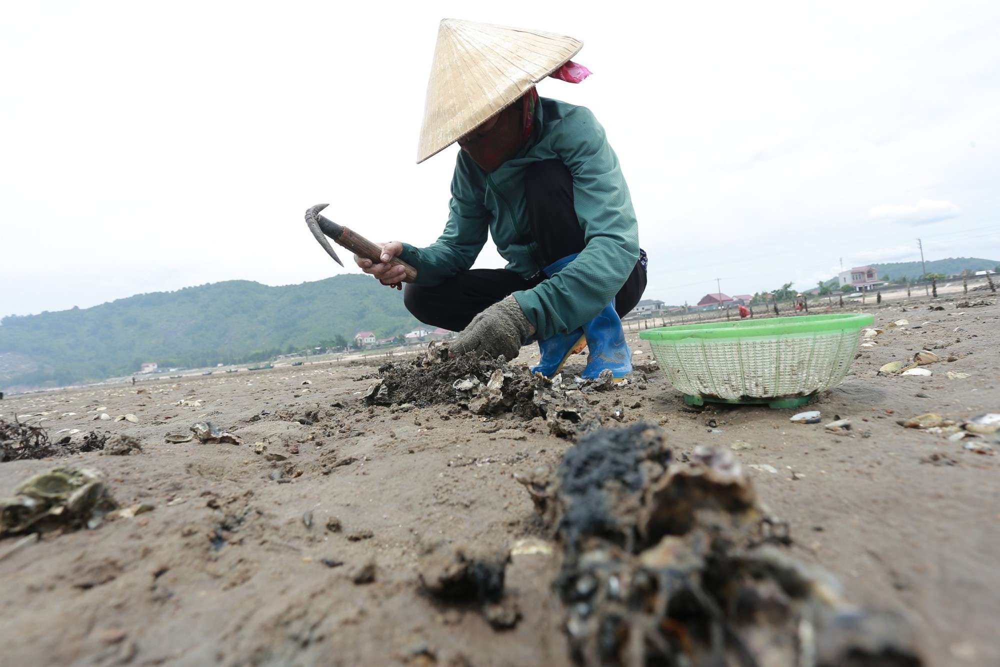 Những phụ nữ mưu sinh trong mưa lạnh ở cửa biển- Ảnh 3.