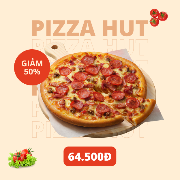 Mở tiệc pizza suốt với ưu đãi giảm 50% từ Pizza Hut trên ShopeeFood - Ảnh 2.