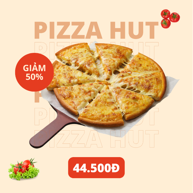 Mở tiệc pizza suốt với ưu đãi giảm 50% từ Pizza Hut trên ShopeeFood - Ảnh 3.