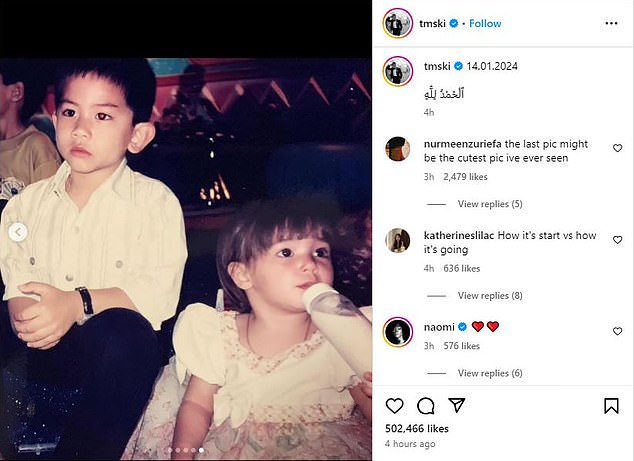 Hoàng tử Brunei đăng tải ảnh bức ảnh đặc biệt bên cạnh vợ, dân tình lập tức trầm trồ: &quot;Hơn cả cổ tích&quot; - Ảnh 2.