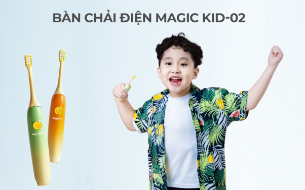 Bàn chải điện MAGIC: trẻ từ 2 tuổi có thể sử dụng? - Ảnh 4.