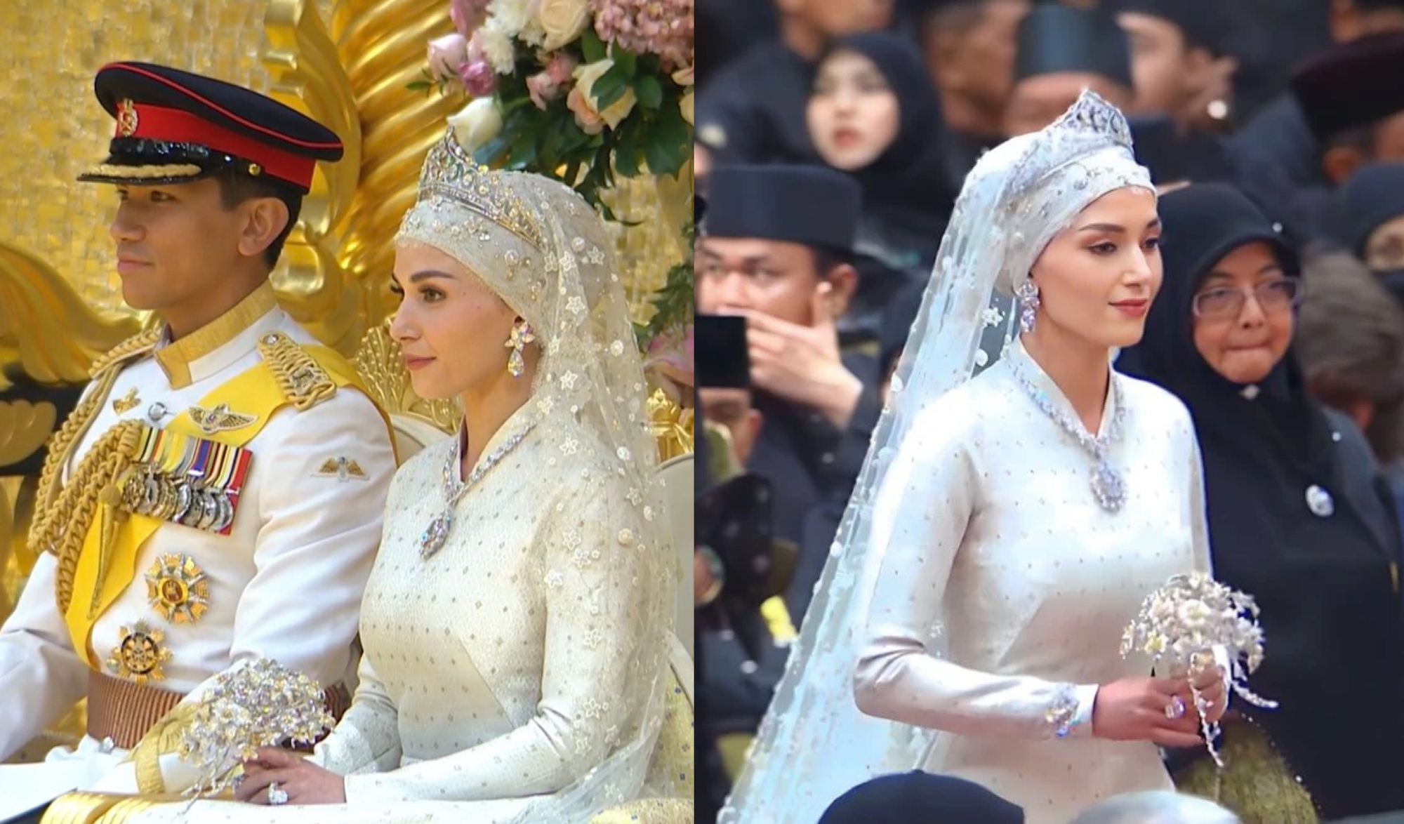 Váy cưới các nàng dâu &quot;thường dân&quot; nổi tiếng: 2 công nương nước Anh khác biệt lớn, vợ hoàng tử Brunei thì sao?- Ảnh 4.