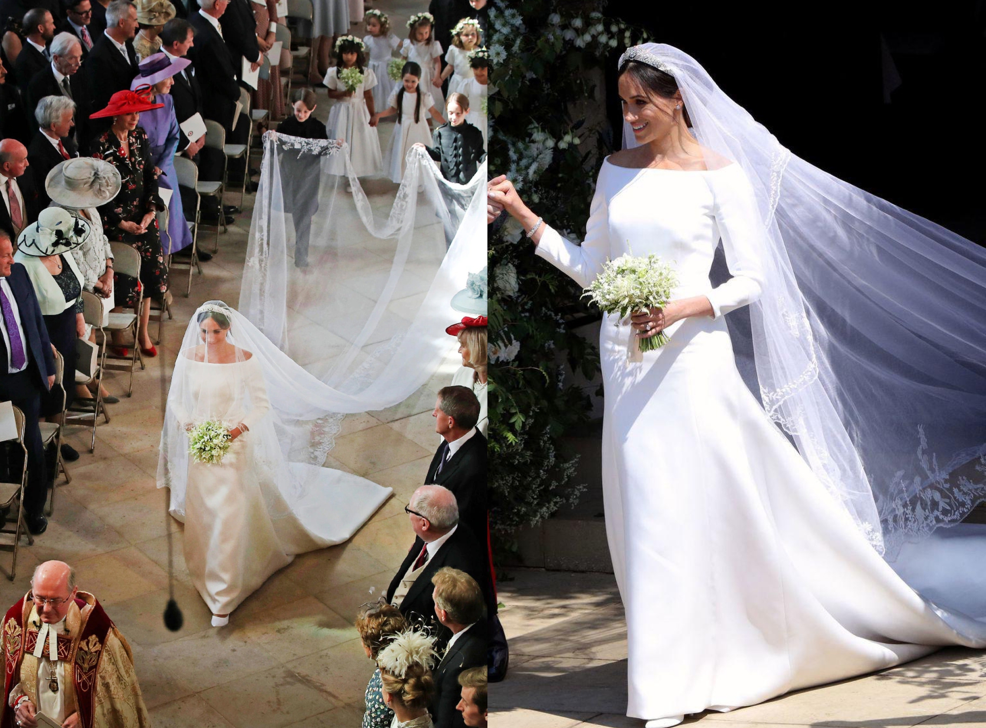 Váy cưới các nàng dâu &quot;thường dân&quot; nổi tiếng: 2 công nương nước Anh khác biệt lớn, vợ hoàng tử Brunei thì sao?- Ảnh 10.