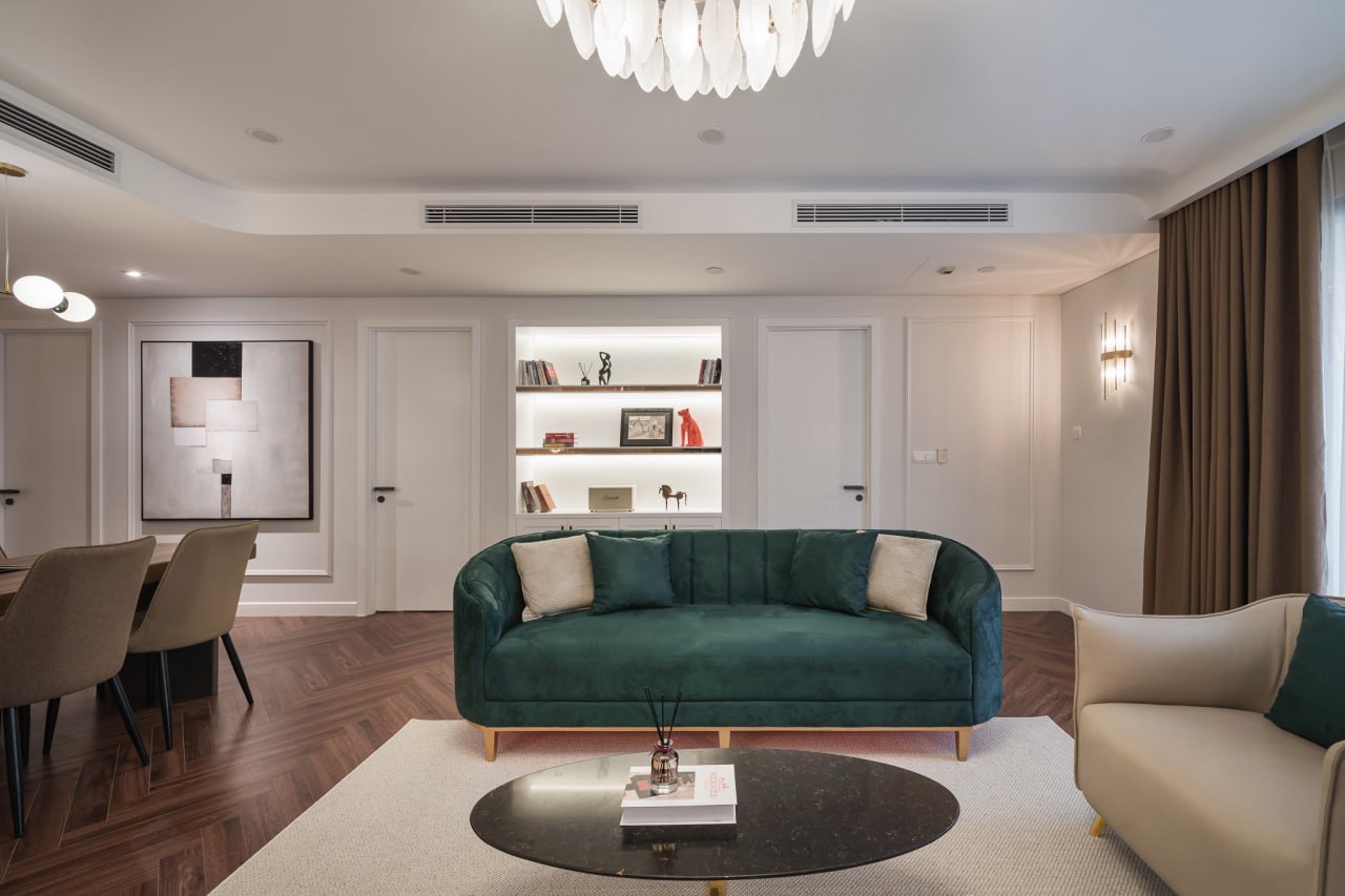 Ngắm căn hộ theo phong cách Neo Classic được kiến trúc sư trau chuốt tỉ mỉ từng chi tiết - Ảnh 1.