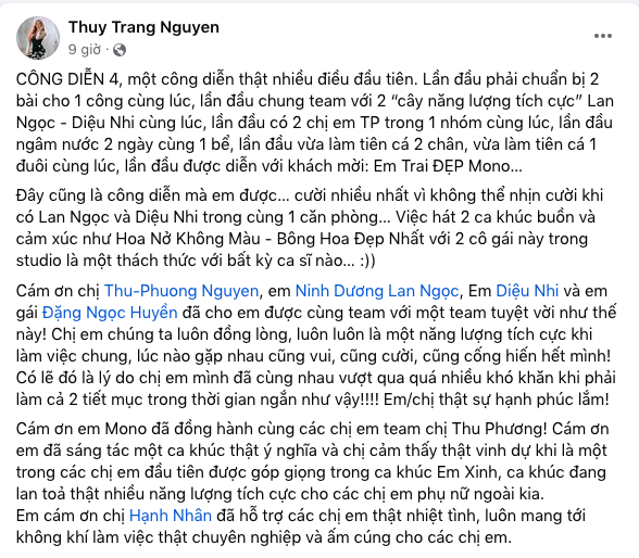 Giữa ồn ào cạch mặt, Trang Pháp viết tâm thư đến một chị đẹp, gửi lời nhắn đến DTAP - Ảnh 4. Giữa ồn ào cạch mặt, Trang Pháp viết tâm thư đến một chị đẹp, gửi lời nhắn đến DTAP - Ảnh 4.