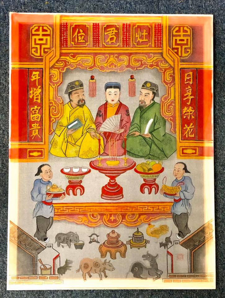 Theo truyền thuyết dân gian, nhà Táo quân có bao nhiêu người? - Ảnh 2. Theo truyền thuyết dân gian, nhà Táo quân có bao nhiêu người? - Ảnh 2.