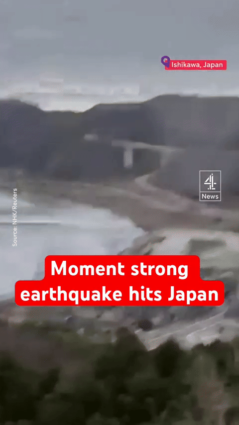 Động đất ở Nhật Bản: Khoảnh khắc rung lắc kinh hoàng gây ám ảnh, một chi tiết nhỏ cho thấy bản lĩnh của người dân trong lúc nguy cấp - Ảnh 1.