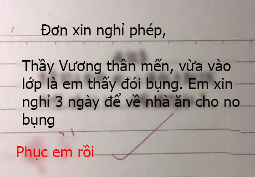 Đơn xin nghỉ học của cậu bé cấp 1 khiên thầy giáo xây xẩm mặt mày, tuy không đồng ý nhưng phải thốt lên: Phục em rồi! - Ảnh 1.