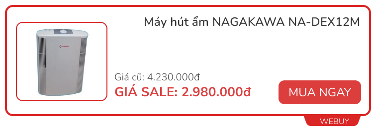 Miền Bắc rét đậm kèm mưa phùn, tranh thủ chốt ngay loạt deal máy hút ẩm, máy sưởi đang sale đến 54% - Ảnh 6.