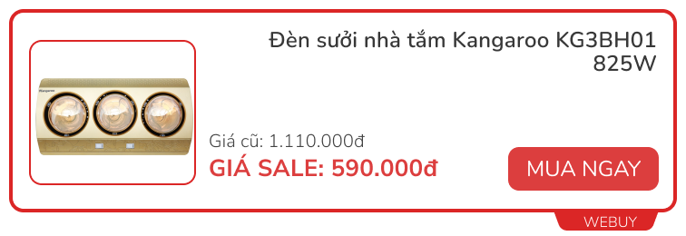 Miền Bắc rét đậm kèm mưa phùn, tranh thủ chốt ngay loạt deal máy hút ẩm, máy sưởi đang sale đến 54% - Ảnh 12.