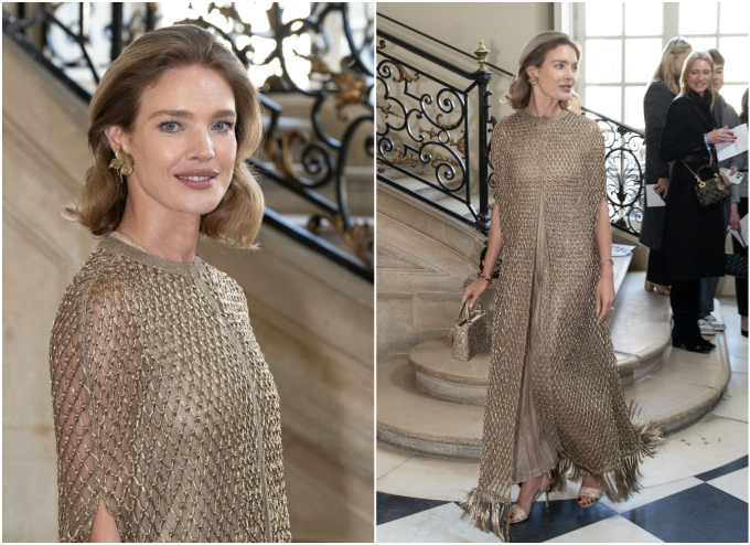 Vợ &quot;Thái tử Louis Vuitton&quot; tái xuất trong loạt sự kiện thời trang, diện mạo ở tuổi 42 khiến nhiều người ngỡ ngàng - Ảnh 2.