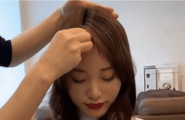 Để tóc mái dài kiểu Song Hye Kyo, đây lại là cách Huyền Lizzie tạo phồng cho mái tóc - Ảnh 12.