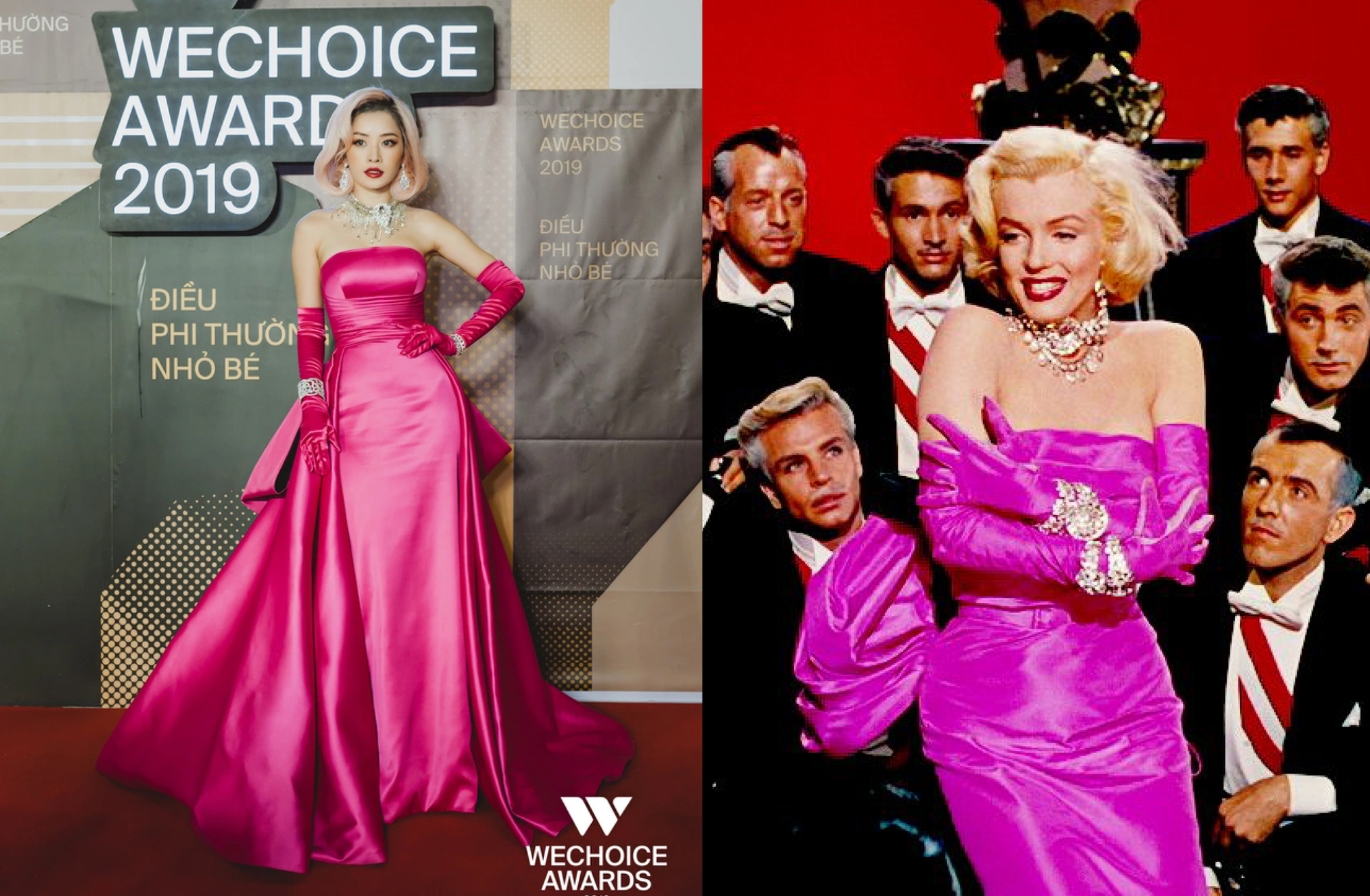 Chi Pu luôn &quot;slay&quot; hết cỡ tại WeChoice Awards, từng khiến MXH điên đảo khi cosplay Marilyn Monroe- Ảnh 4.